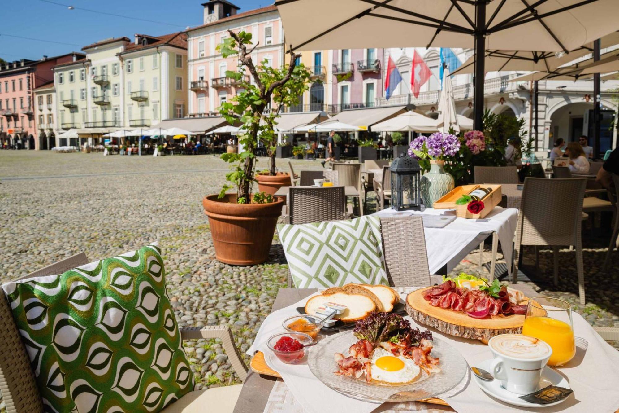 Hotel America Locarno Exterior foto
